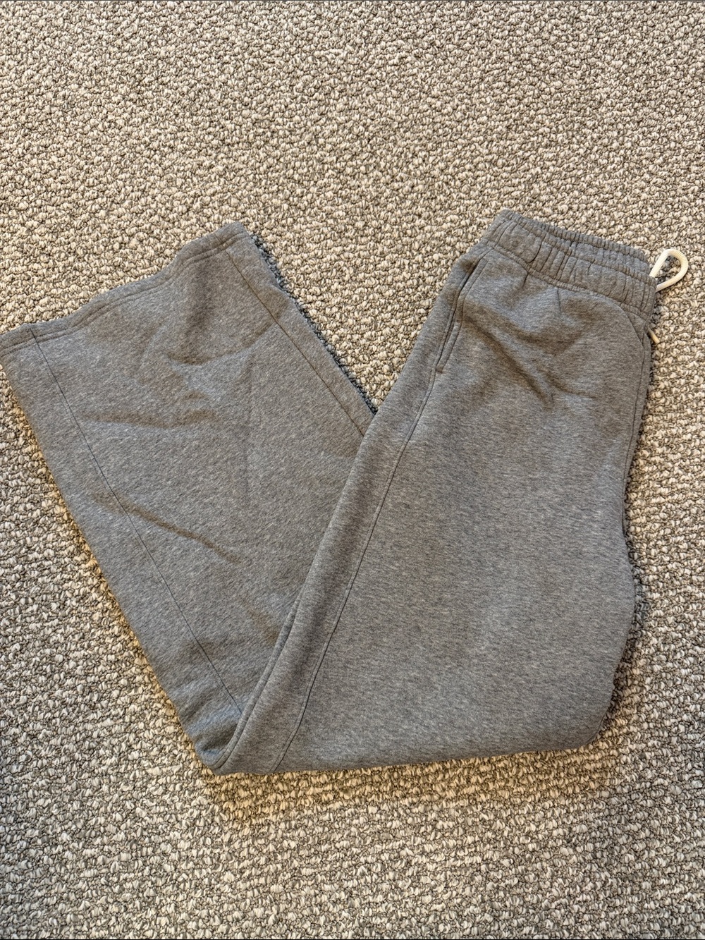 aerie Gray Cozy Fleece Joggers